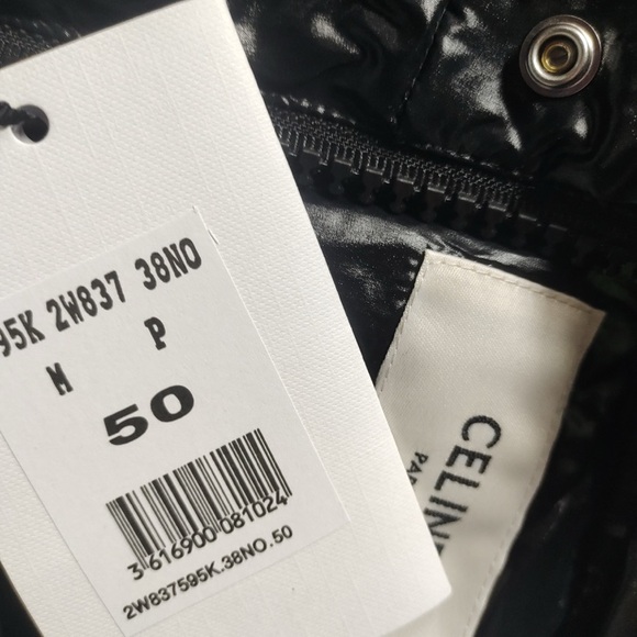 Celine Black Puffer Jacket - Picture 4 of 4